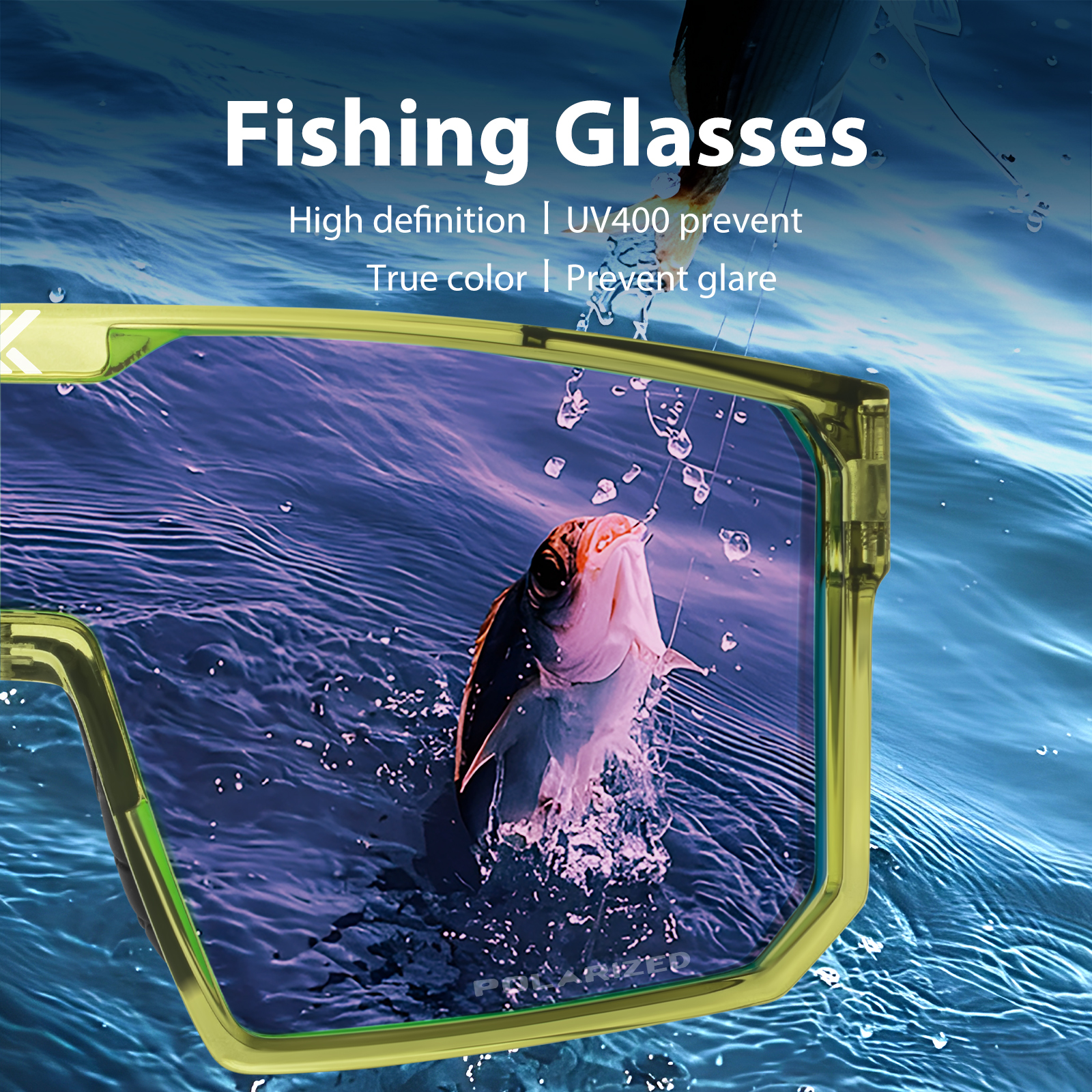 سعر الجملة 11.00 دولار أمريكي نظارات كابفو K232-Q المستقطبة الأنيقة لركوب الدراجات