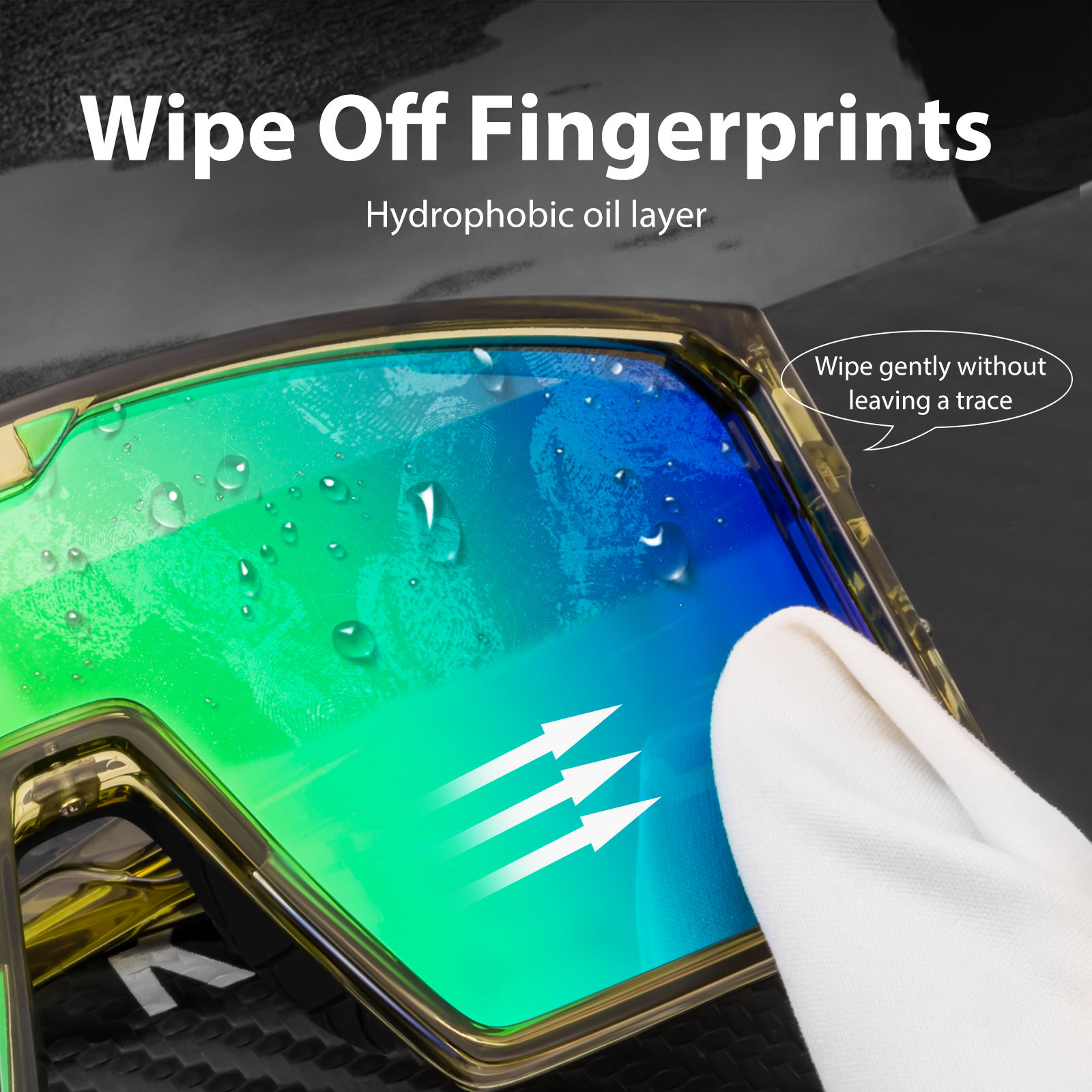 سعر الجملة 11.00 دولار أمريكي نظارات كابفو K232-Q المستقطبة الأنيقة لركوب الدراجات