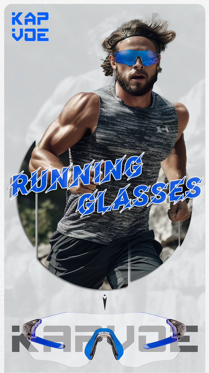 سعر الجملة 15.00 دولار أمريكي نظارات كابفو K1129 الرياضية بدون إطار حساسة للضوء