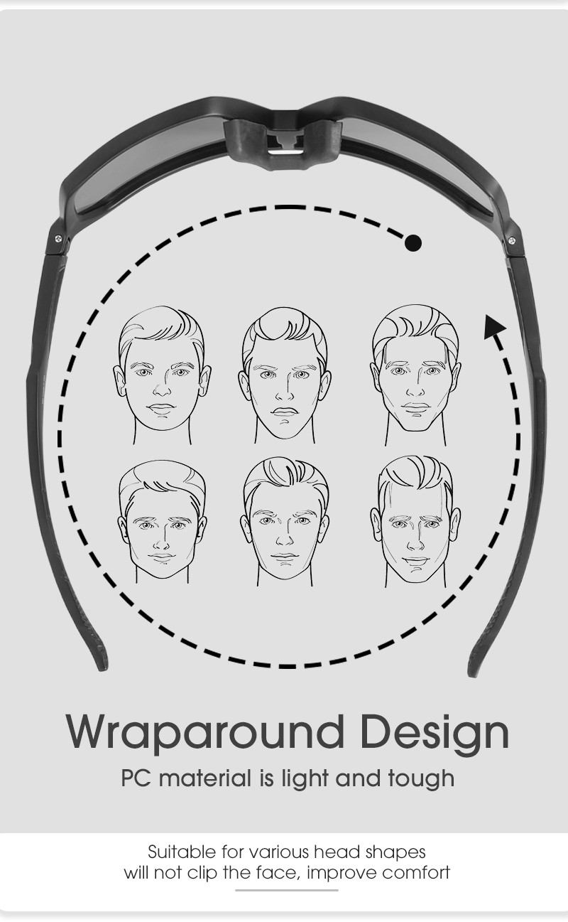 سعر الجملة 4.50 دولار أمريكي - نظارات رياضية فوتوكروماتيك SCVCN S62