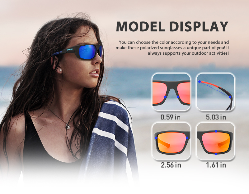 سعر الجملة 4.80 دولار أمريكي نظارات رياضية كابفو K2403-QTC