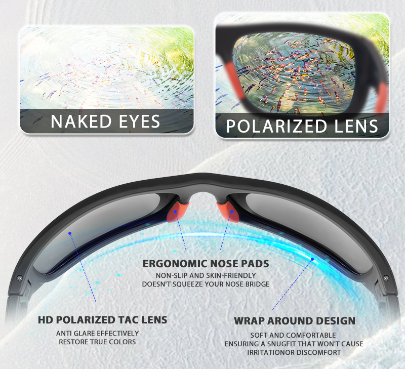 سعر الجملة 4.80 دولار أمريكي نظارات رياضية كابفو K2403-QTC