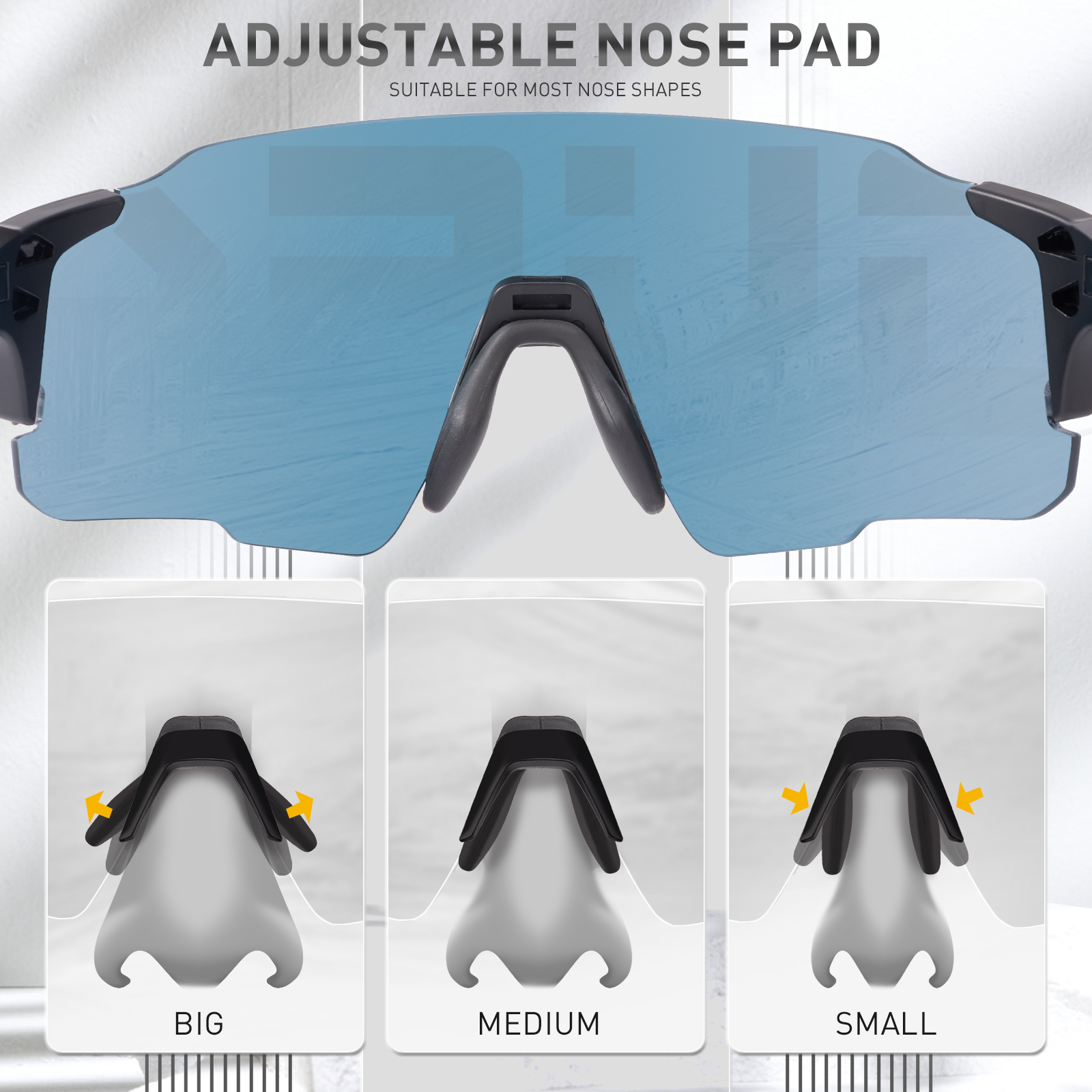 سعر الجملة 8.00 دولار أمريكي نظارات كابفو K92-Q المستقطبة الرياضية الخارجية