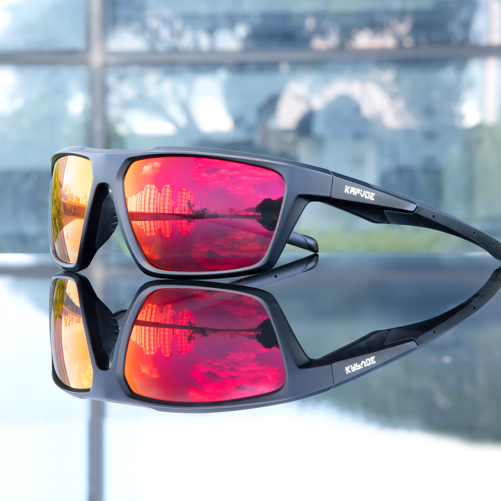 سعر الجملة 9.00 دولار أمريكي - نظارات رياضية مستقطبة Kapvoe K12