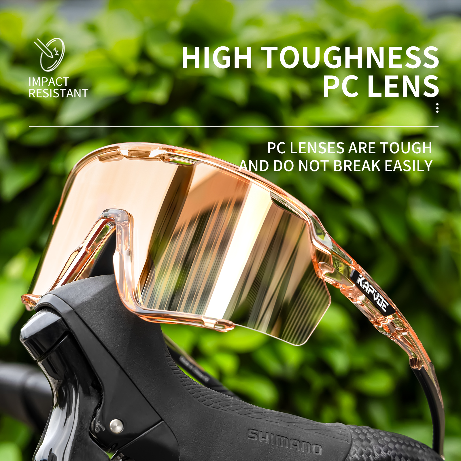 سعر الجملة 9.00 دولار أمريكي - نظارات رياضية KAPVOE K170-G UV400