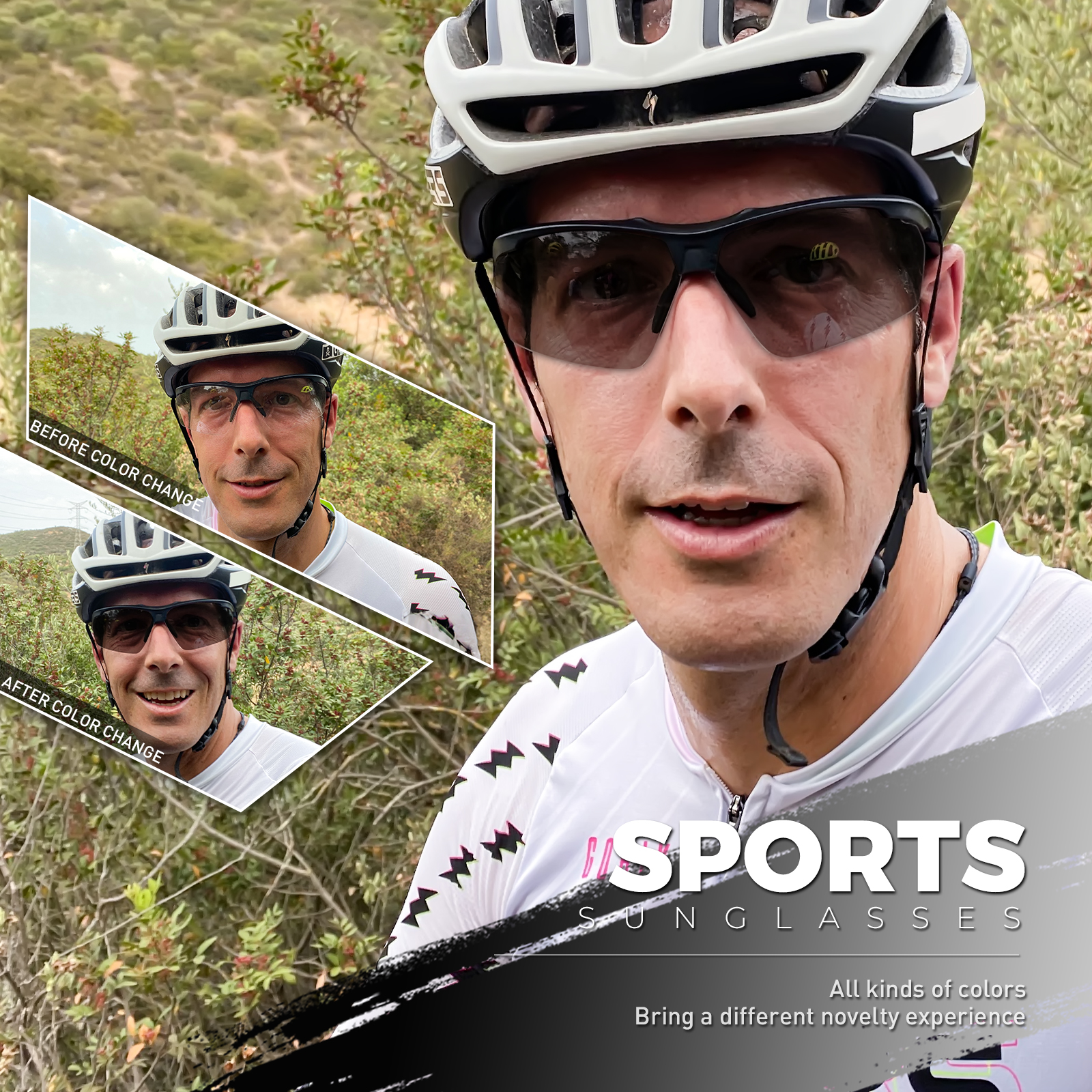 سعر الجملة 9.80 دولار أمريكي نظارات شمسية رياضية كابفو S86-PH