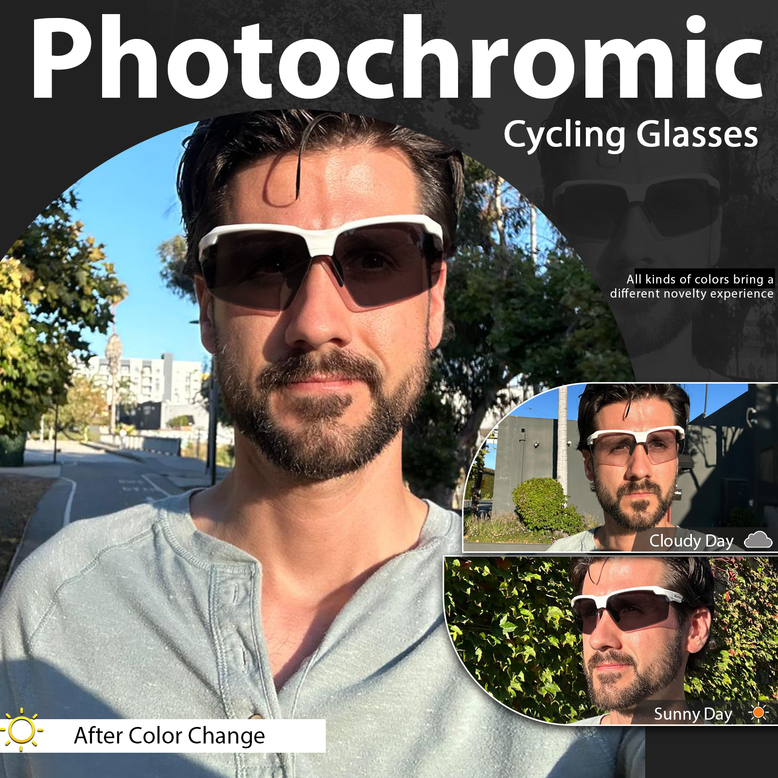 سعر الجملة 9.90 دولار أمريكي نظارات شمسية رياضية كابفو K87-PH