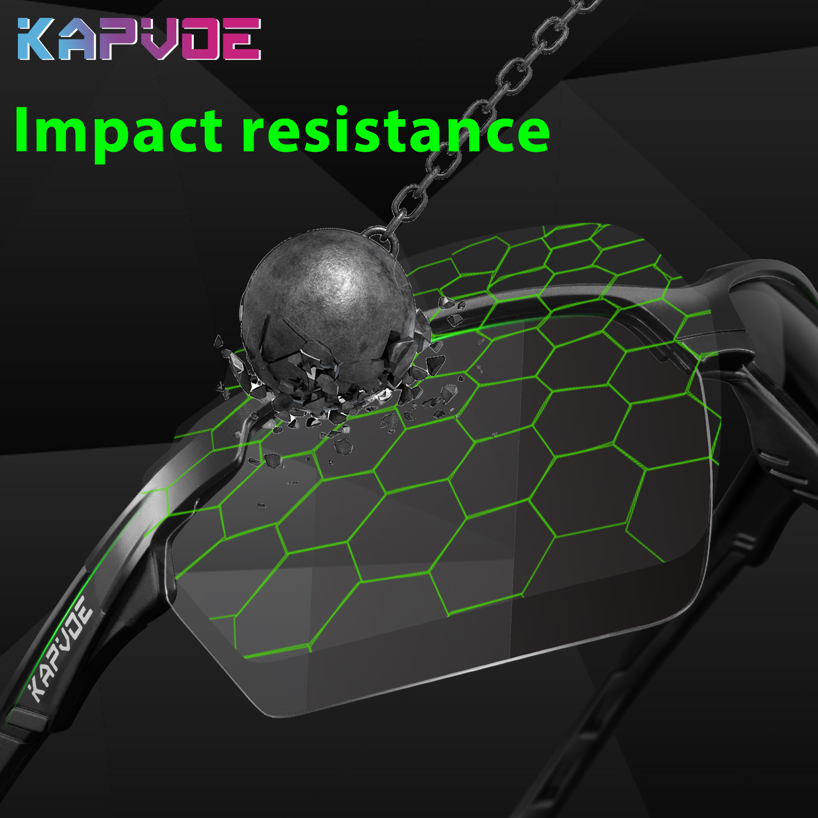 سعر الجملة 9.90 دولار أمريكي نظارات شمسية رياضية كابفو K87-PH